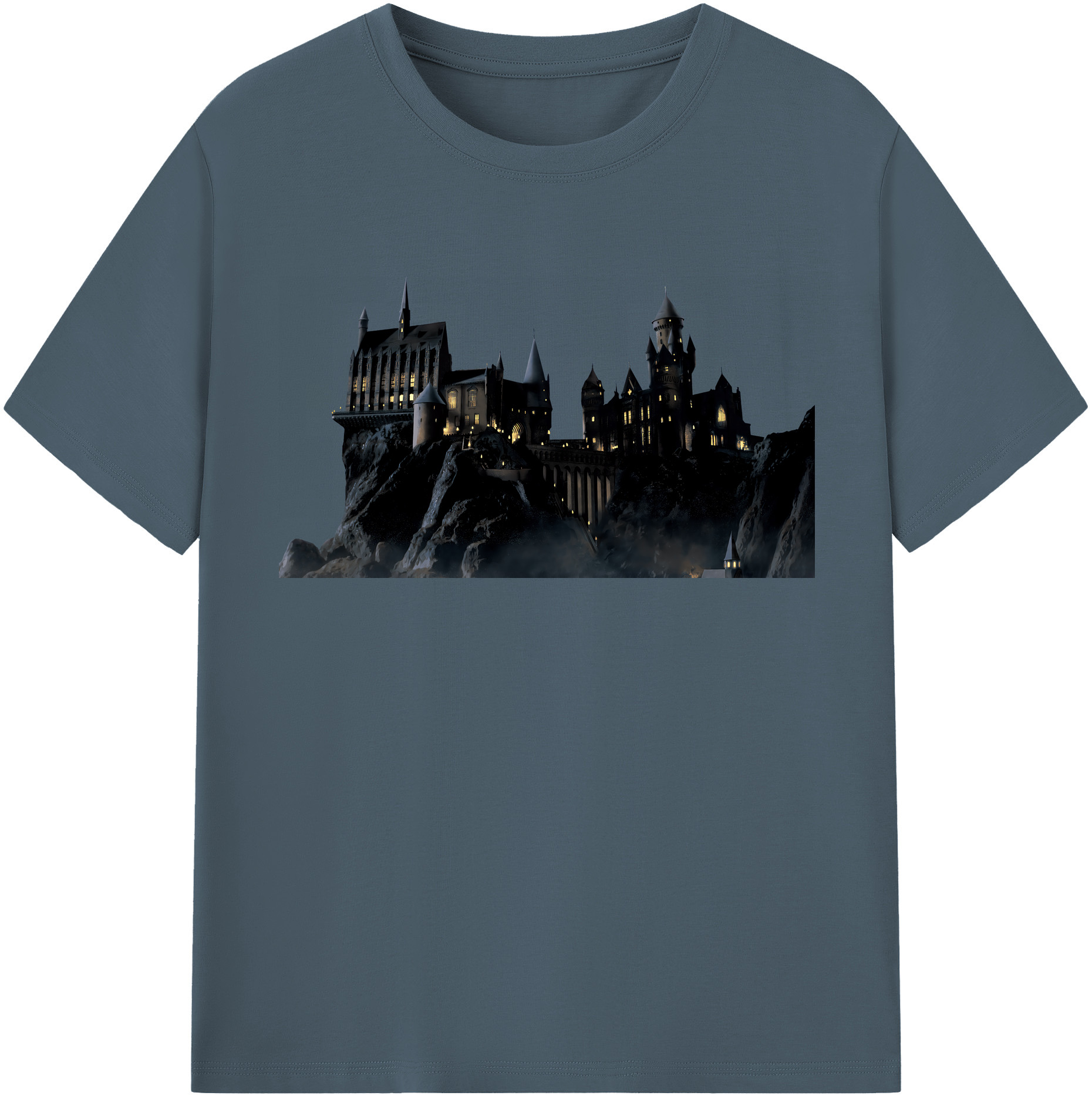 （画像用） Harry Potter ハリー・ポッターシリーズ 綿100％半袖Tシャツ（フロントプリント）